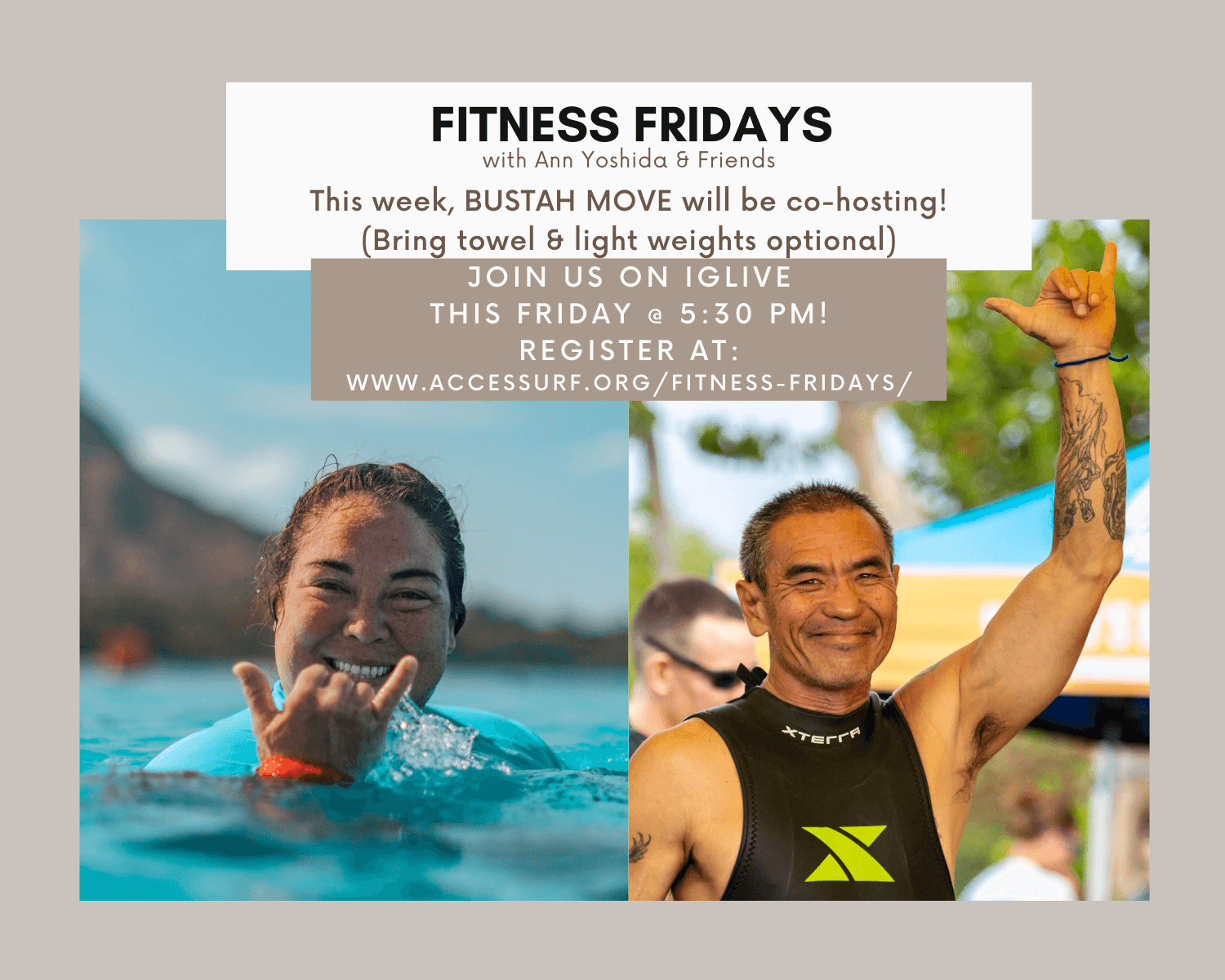 fitness friday buster ann