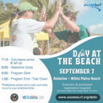 2024 September Day at the Beach flyer