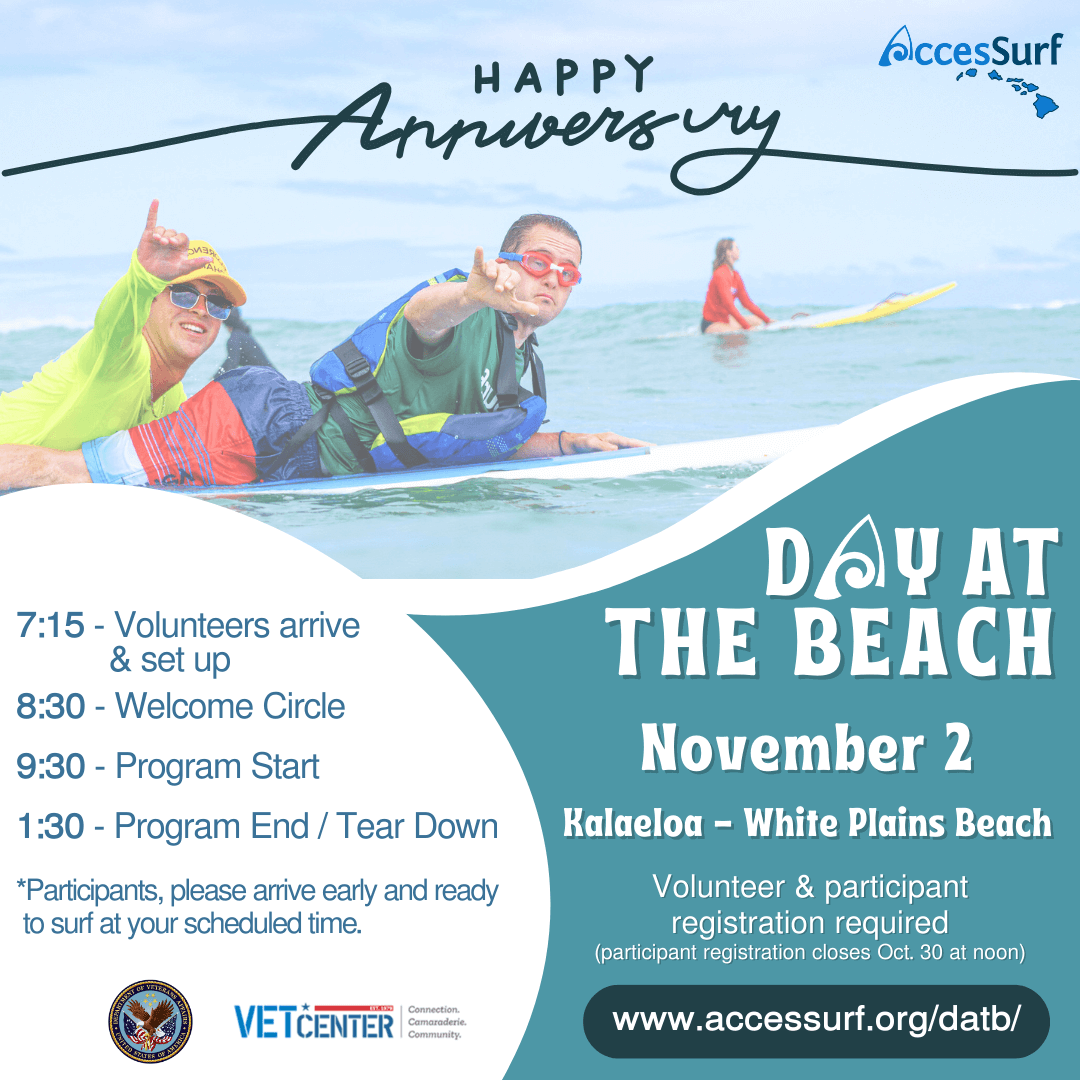 2024 November Day at the Beach flyer