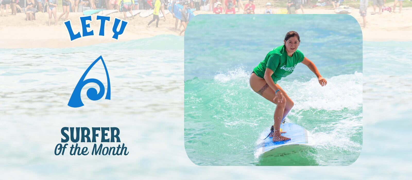 Surfer of the Month - Leticia